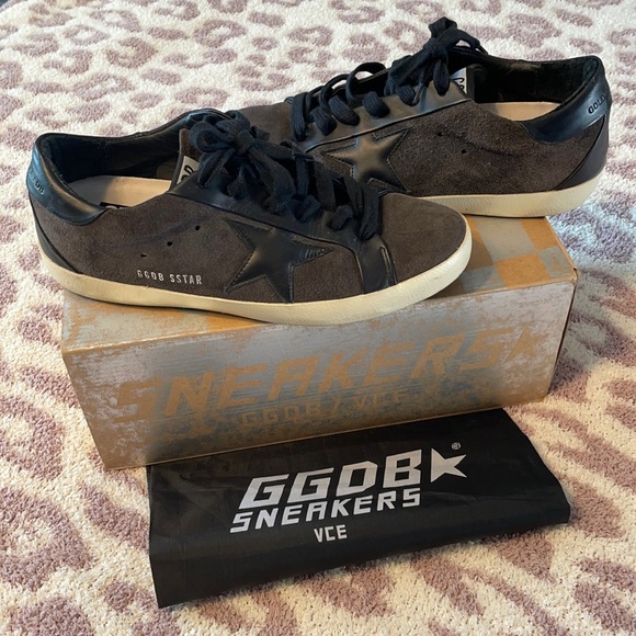 Golden Goose Shoes - Golden goose superstar shoe size 7 brown and black